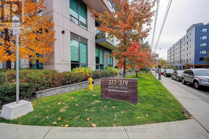 Property Photo:  377 Madison Avenue 319  ON M4V 3E1 