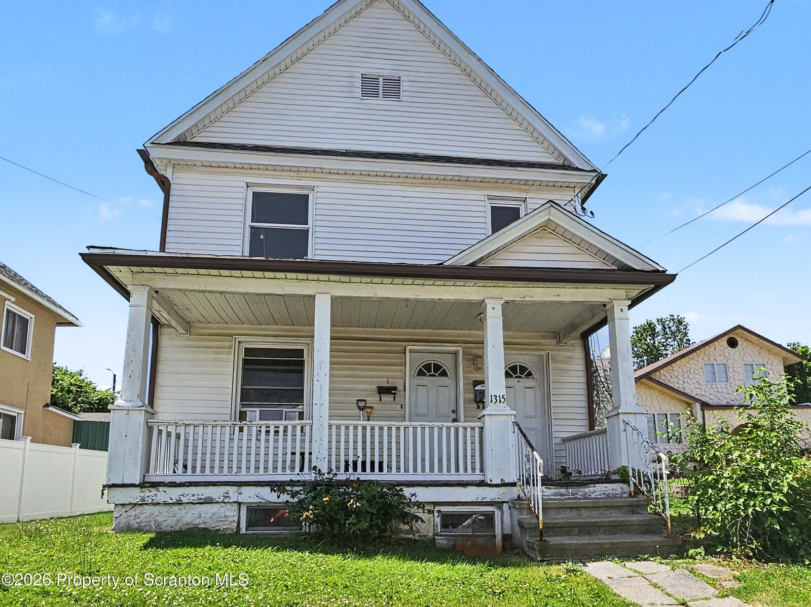 Property Photo: 1315 Farr Street 2nd Fl PA 18504