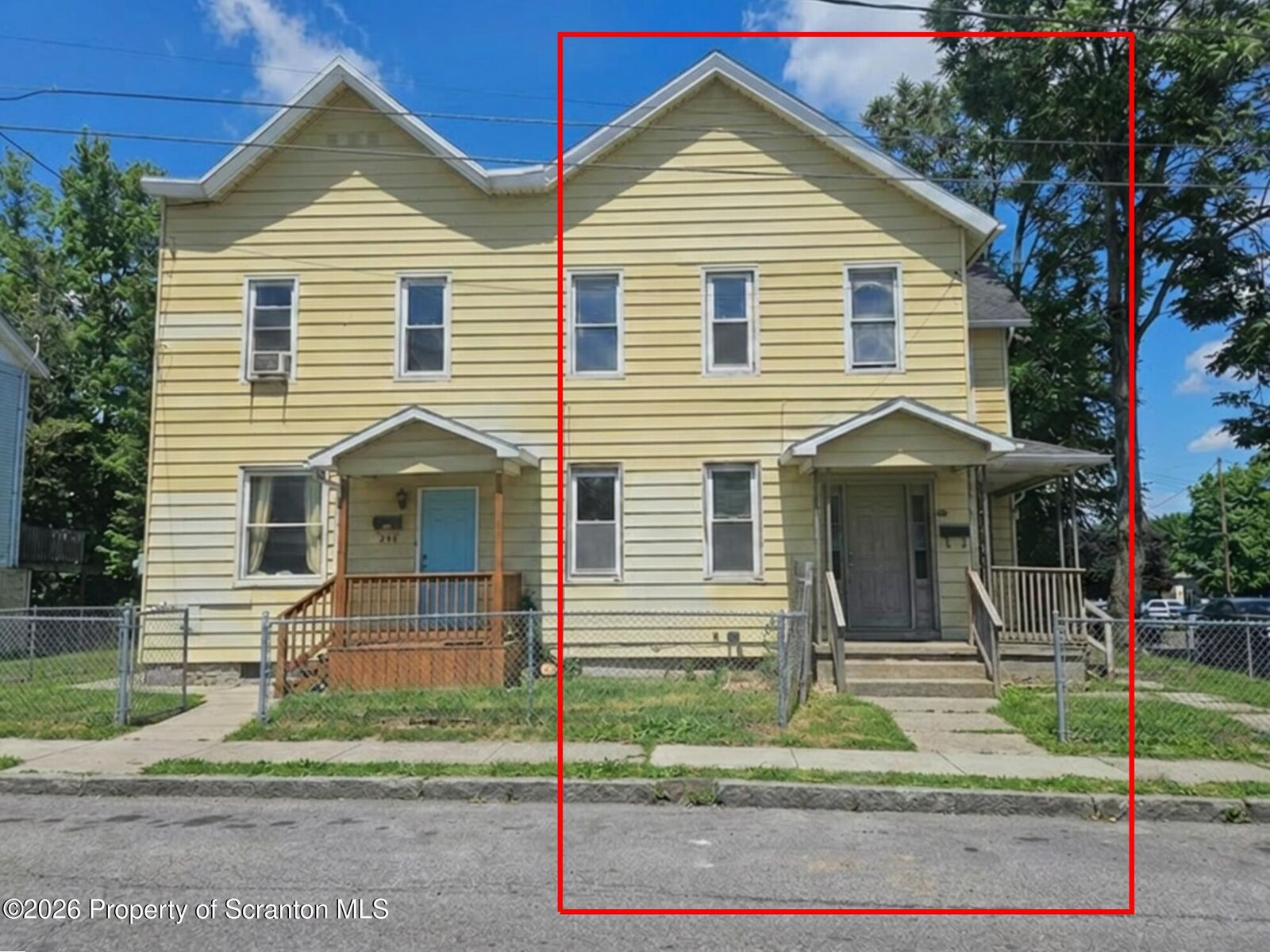 Property Photo: 602 Prospect Avenue Right PA 18505