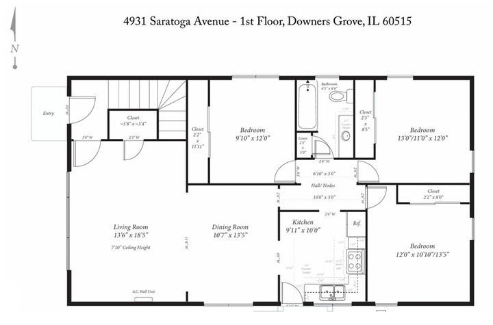 Property Photo: 4931 Saratoga Avenue 1 IL 60515