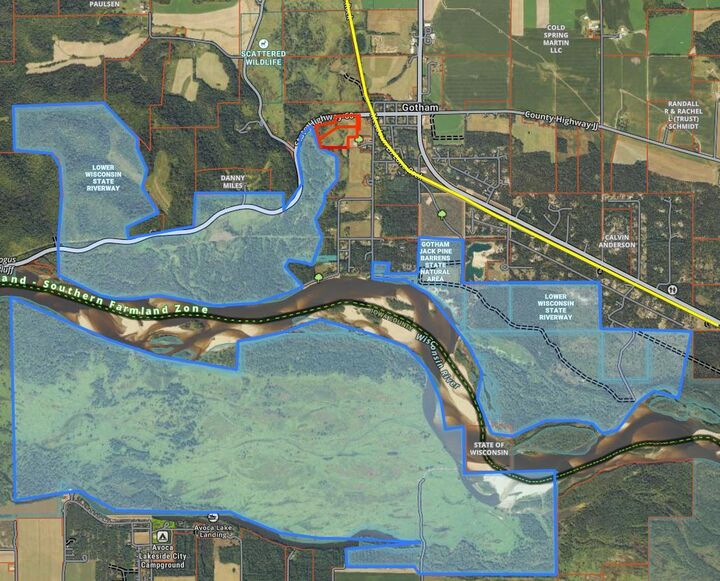 Property Photo: 7.59 Acres State Hwy 60 WI 53556