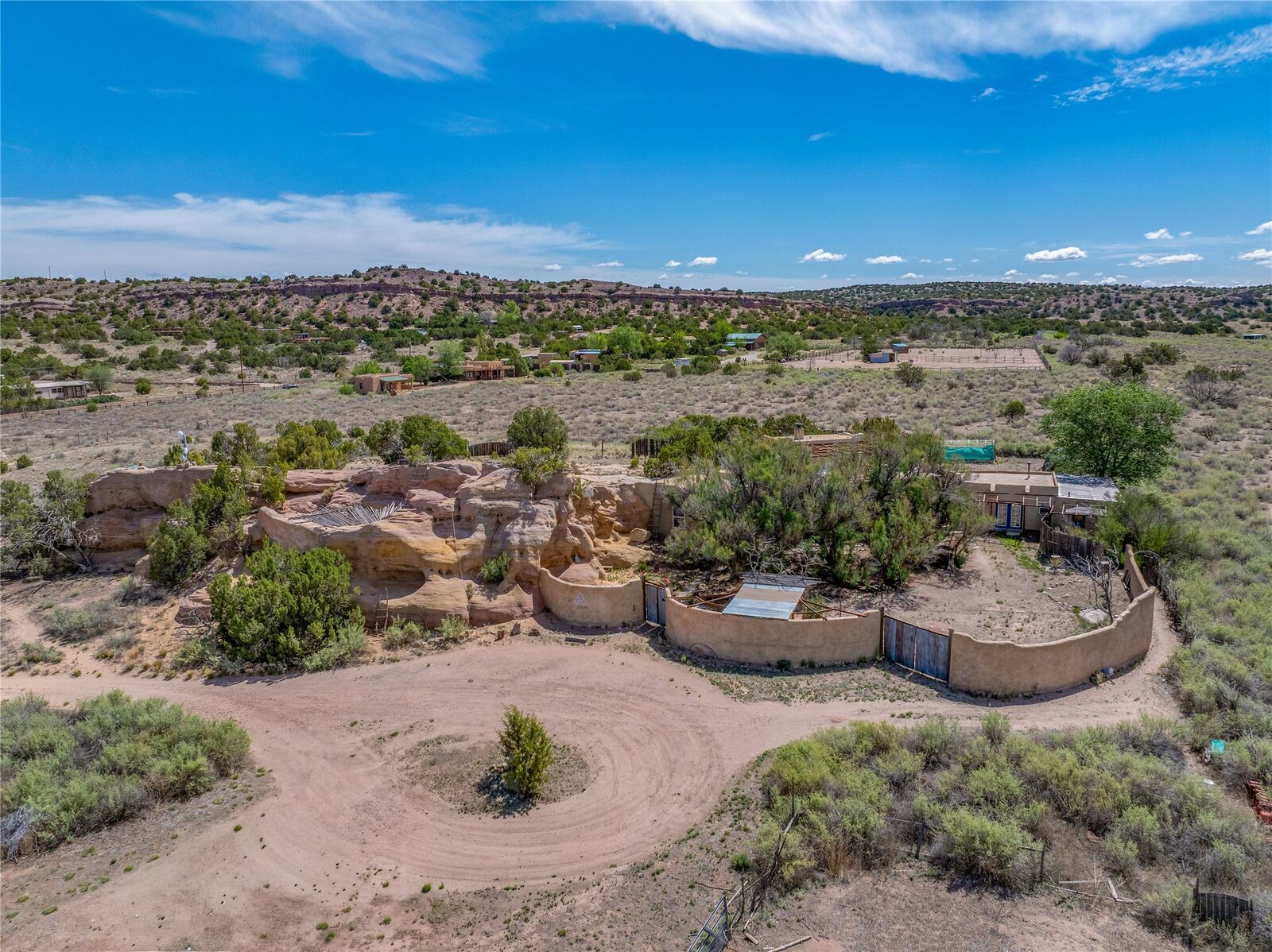 Property Photo: 28 Rainbows End NM 87010