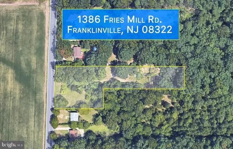 Property Photo:  1386 Fries Mill Road  NJ 08322 