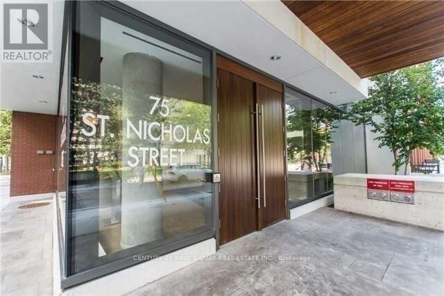 Property Photo: 75 St. Nicholas Street 1405 ON M4Y 0A5