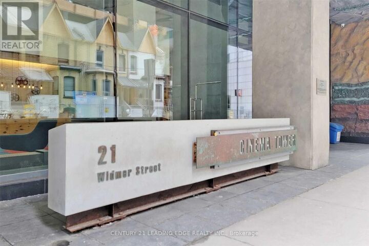 Property Photo:  21 Widmer Street 1702  ON M5V 0B8 