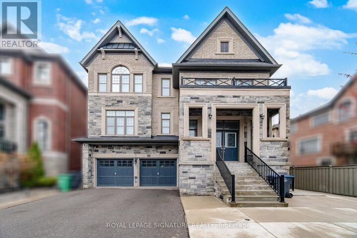 Property Photo:  91 Roulette Crescent 3  ON L7A 4R5 