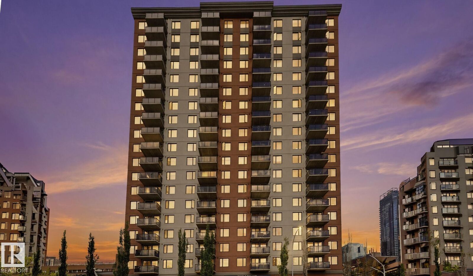 Property Photo: 10303 105 Street NW 1708 AB T5J 5G3