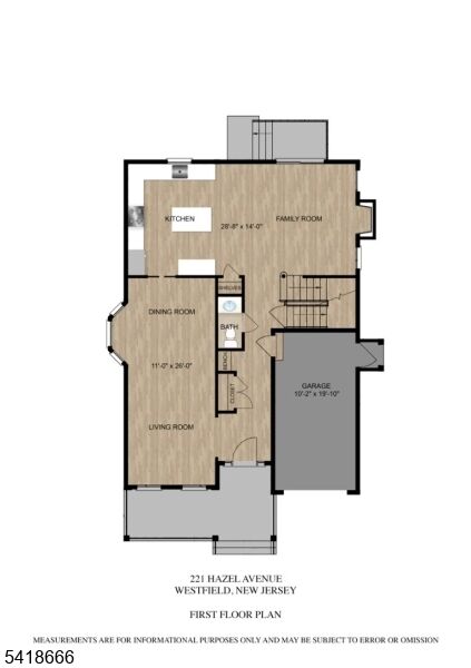 Property Photo: 221 Hazel Ave NJ 07090