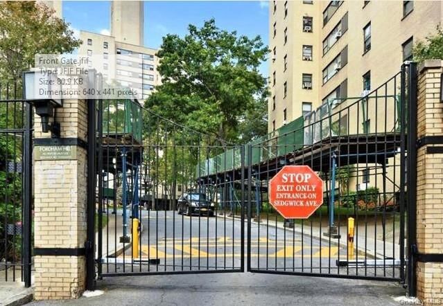 Property Photo: 1 Fordham Hill Oval 2E NY 10468