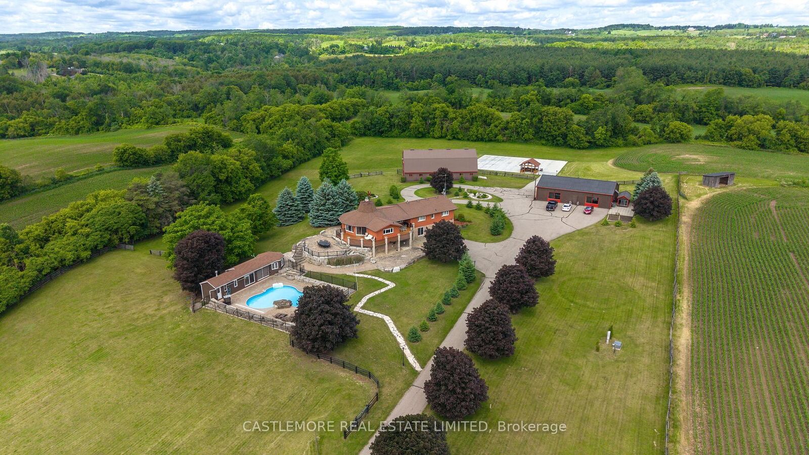 Property Photo: 4376 The Grange Side Road ON L7C 2N4