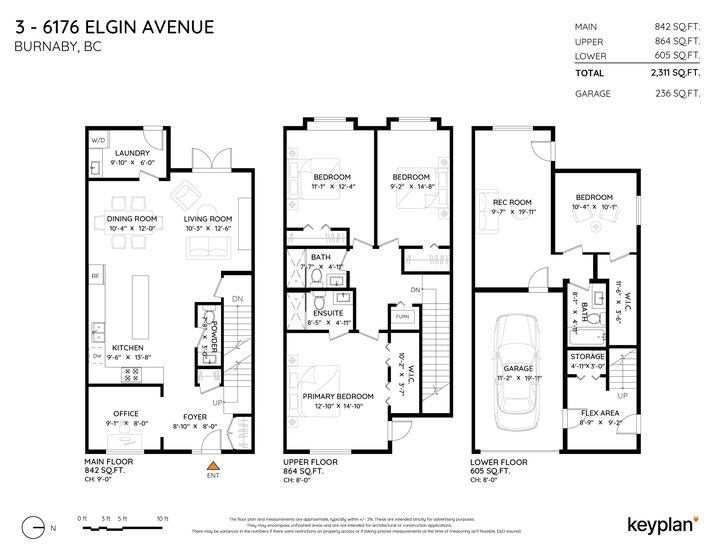 Property Photo: 6176 Elgin Avenue 3 BC V5H 3S4