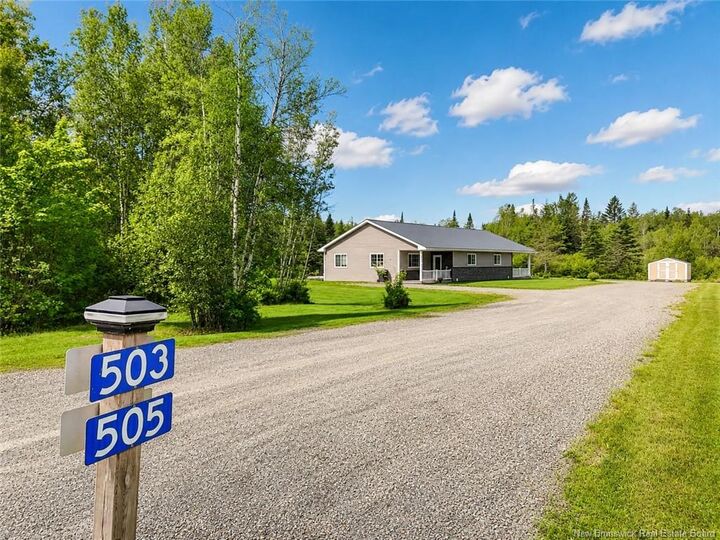 Property Photo:  503-505 Bryson Road  NB E3B 8E4 
