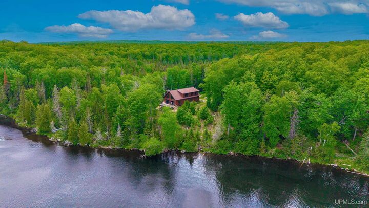 Property Photo:  26597 N Fence Lake Road  MI 49861 