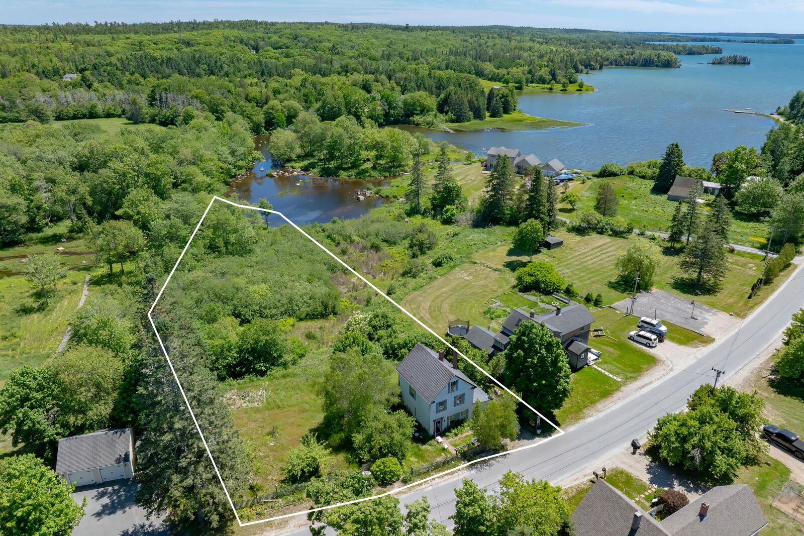 Property Photo:  118 Village Road  ME 04680 
