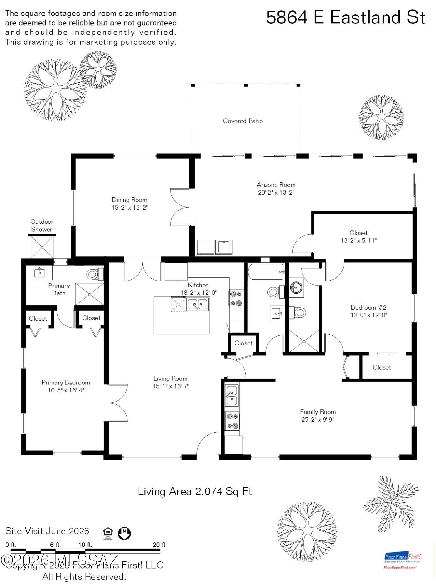 Property Photo:  5864 E Eastland Street  AZ 85711 