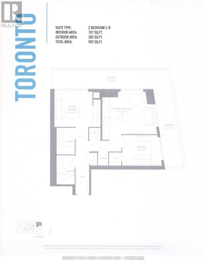 Property Photo:  2221 Yonge Street 5402  ON M4S 2B4 