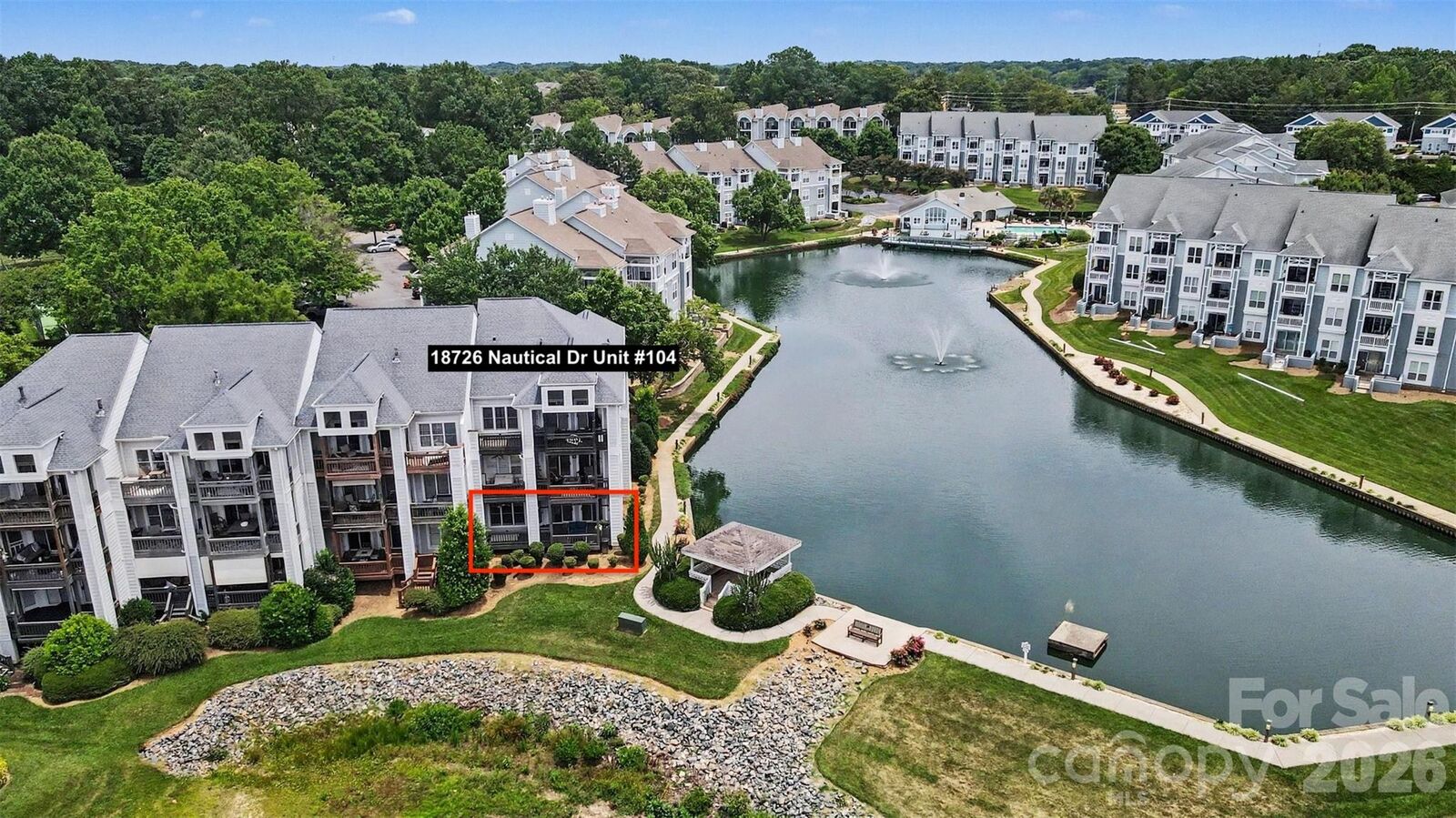Property Photo:  18726 Nautical Drive 104  NC 28031 
