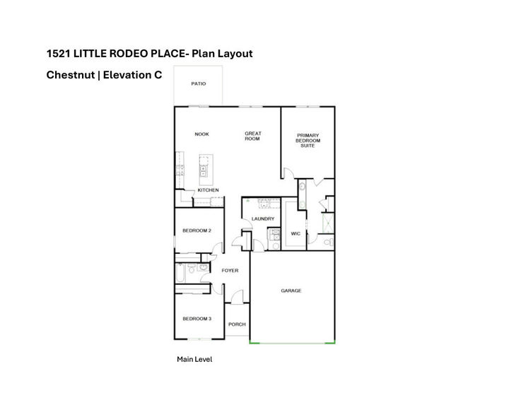 Property Photo:  1521 Little Rodeo Place  IN 46143 