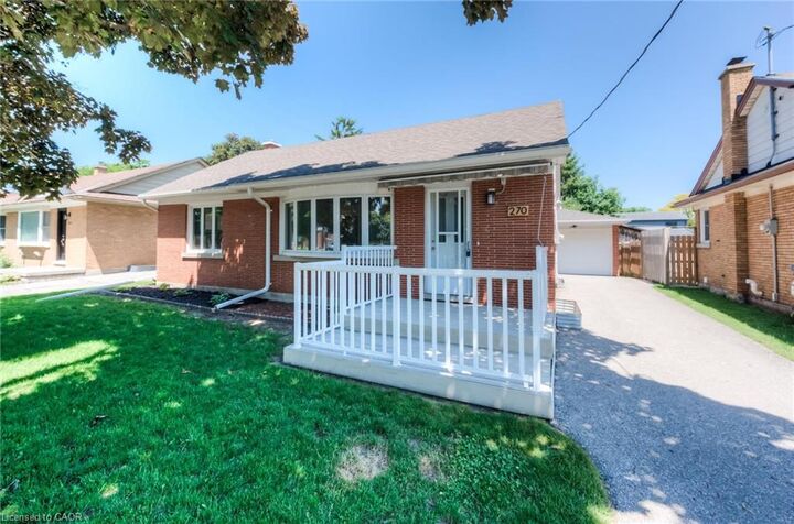 Property Photo:  270 Melrose Avenue Lower  ON N2H 2C1 