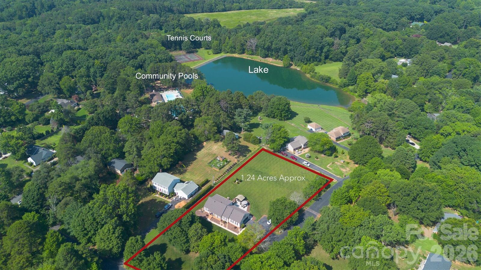 Property Photo:  3231 Windrow Lane  NC 28105 