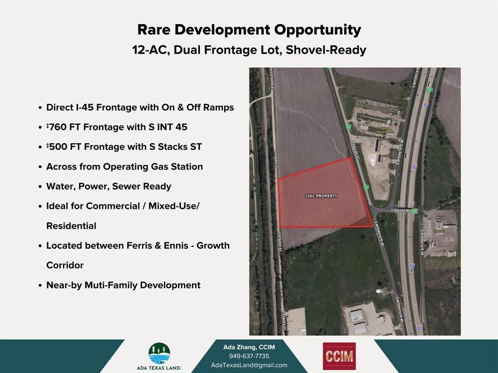 Property Photo:  Tbd I-45  TX 75152 