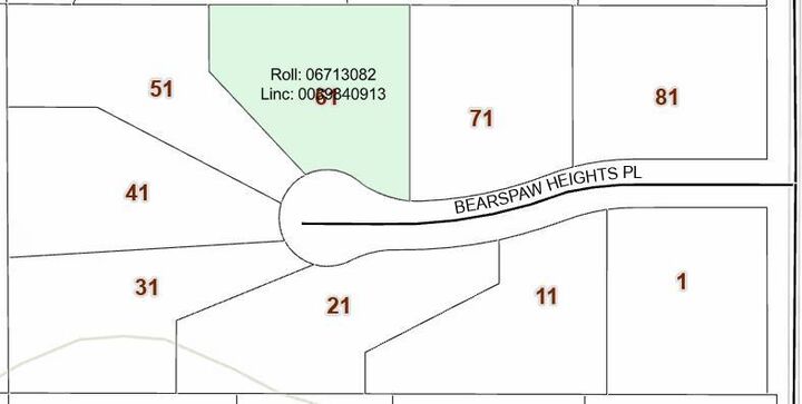 Property Photo: 61 Bearspaw Heights Place AB T3R 1C4