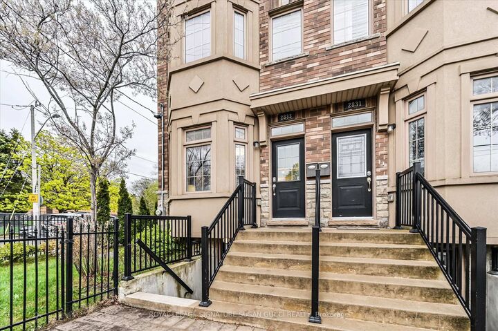 Property Photo: 2833 St. Clair Avenue E ON M4B 1N3