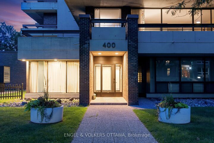 Property Photo: 400 Laurier Street E 8A ON K1N 8Y2