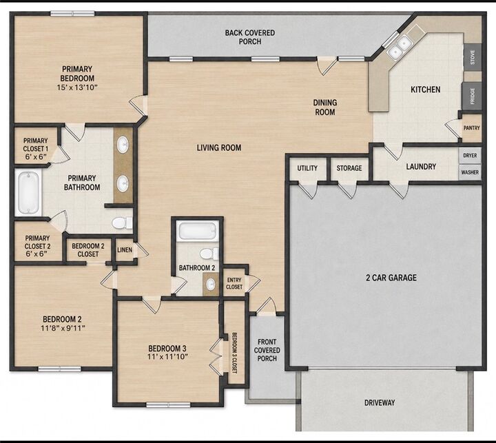 Property Photo:  601 Garland Place  AR 72745 