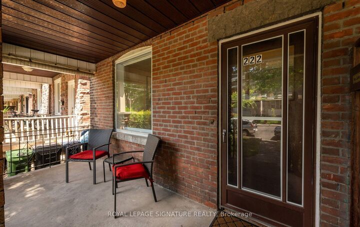 Property Photo: 222 Melita Avenue ON M6G 2A2