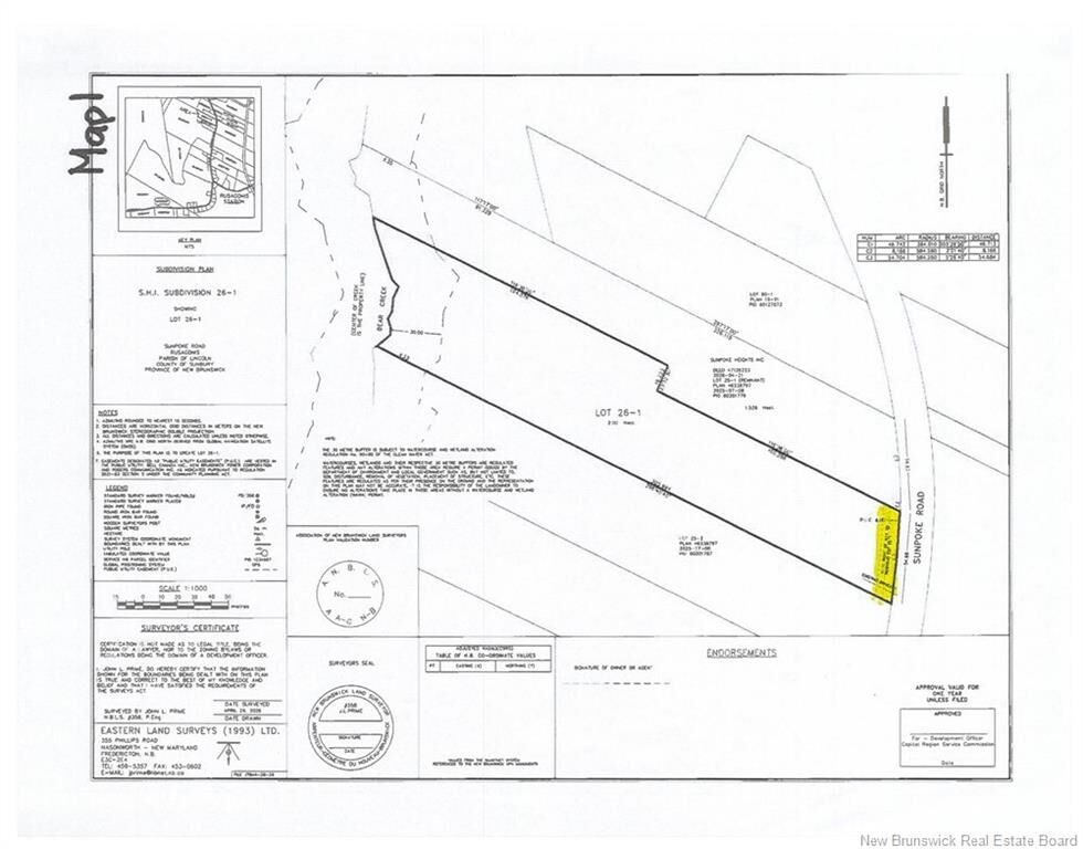 Property Photo: Lot 25-1 Sunpoke Road NB E3B 8Y3
