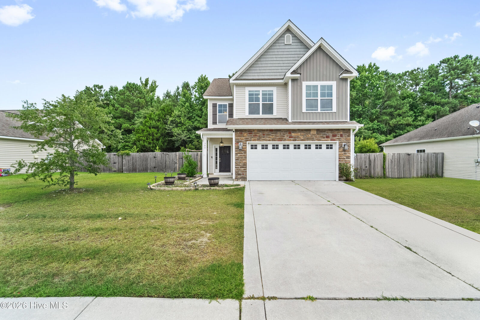 Property Photo:  308 Hidden Oaks Drive  NC 28546 