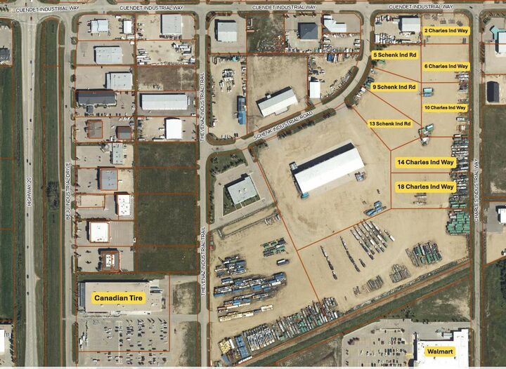 Property Photo: 5 Schenk Industrial Road AB T4S 2J9