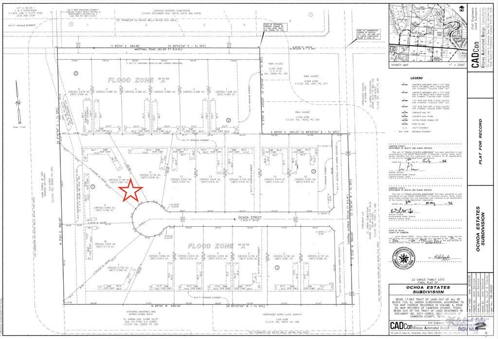 Property Photo: 000 Ochoa St Lot #10 TX 78521