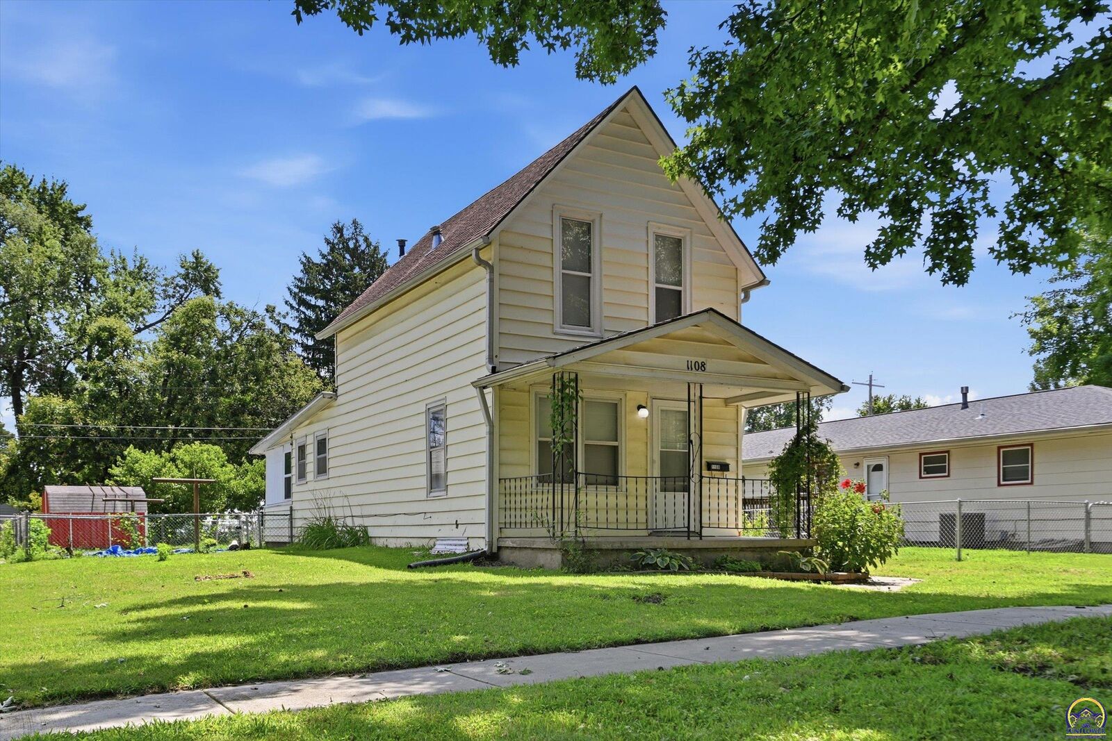 Property Photo:  1108 NE Kellam Ave  KS 66614 