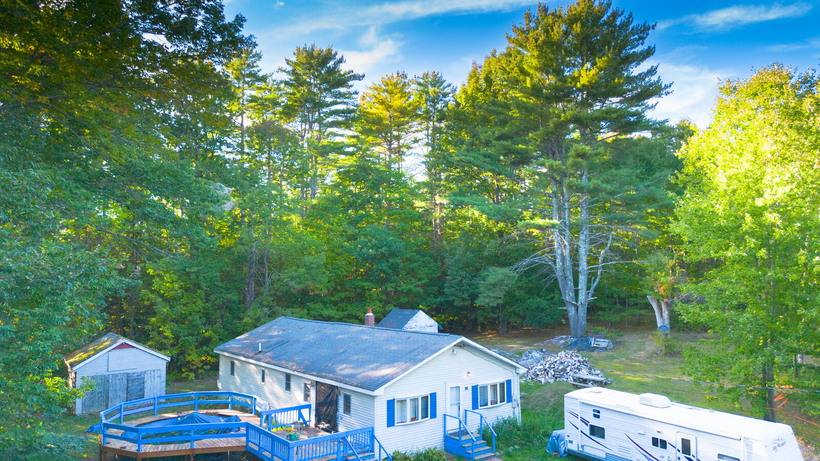 Property Photo:  696 Plains Road  ME 04350 