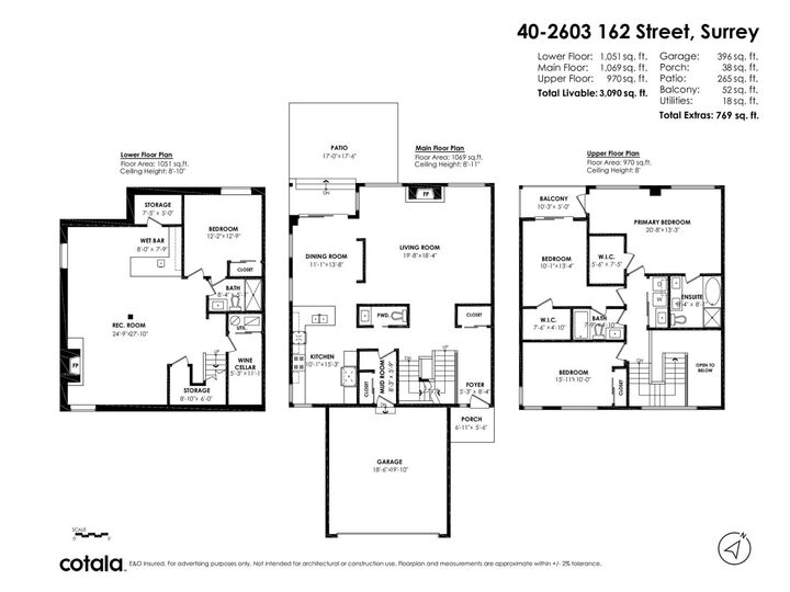 Property Photo:  2603 162 Street 40  BC V3Z 2L4 
