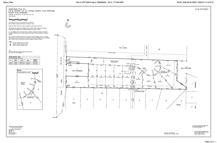 Property Photo: 3 Norah Pl Lot BC V9G 1W4