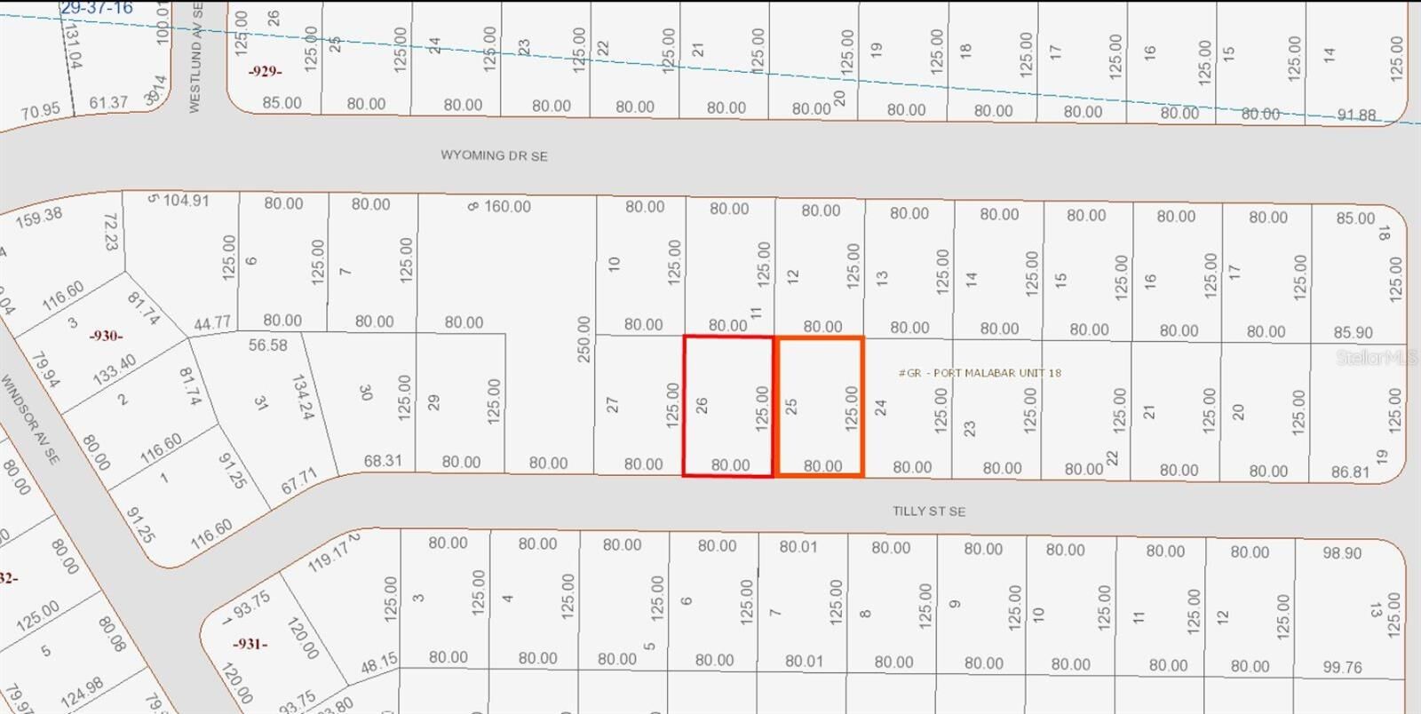 Property Photo:  1643 &Amp 1651 Tilly Street SE  FL 32909 