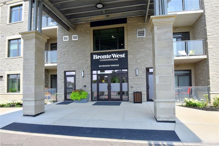 Property Photo: 830 Megson Terrace 114 ON L9T 9M7