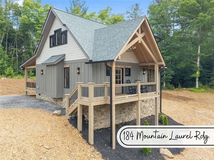 Property Photo: 184 Mountain Laurel Ridge GA 30559