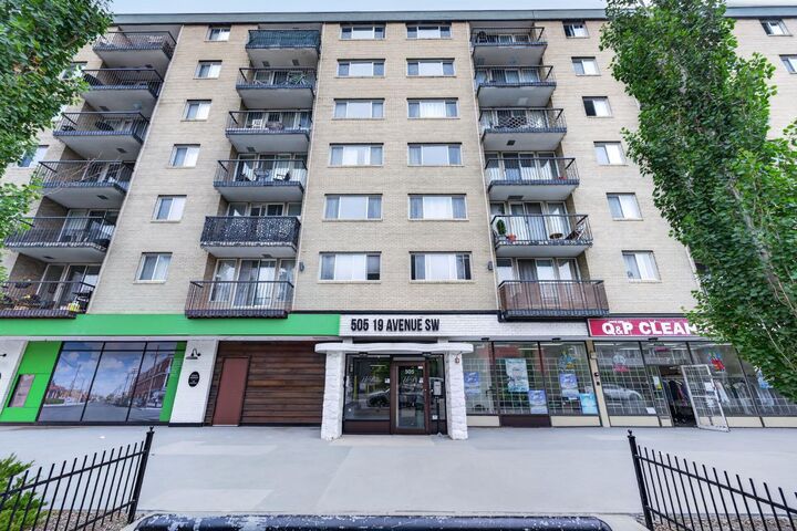 Property Photo: 505 19 Avenue SW 606 AB T2S 0E4