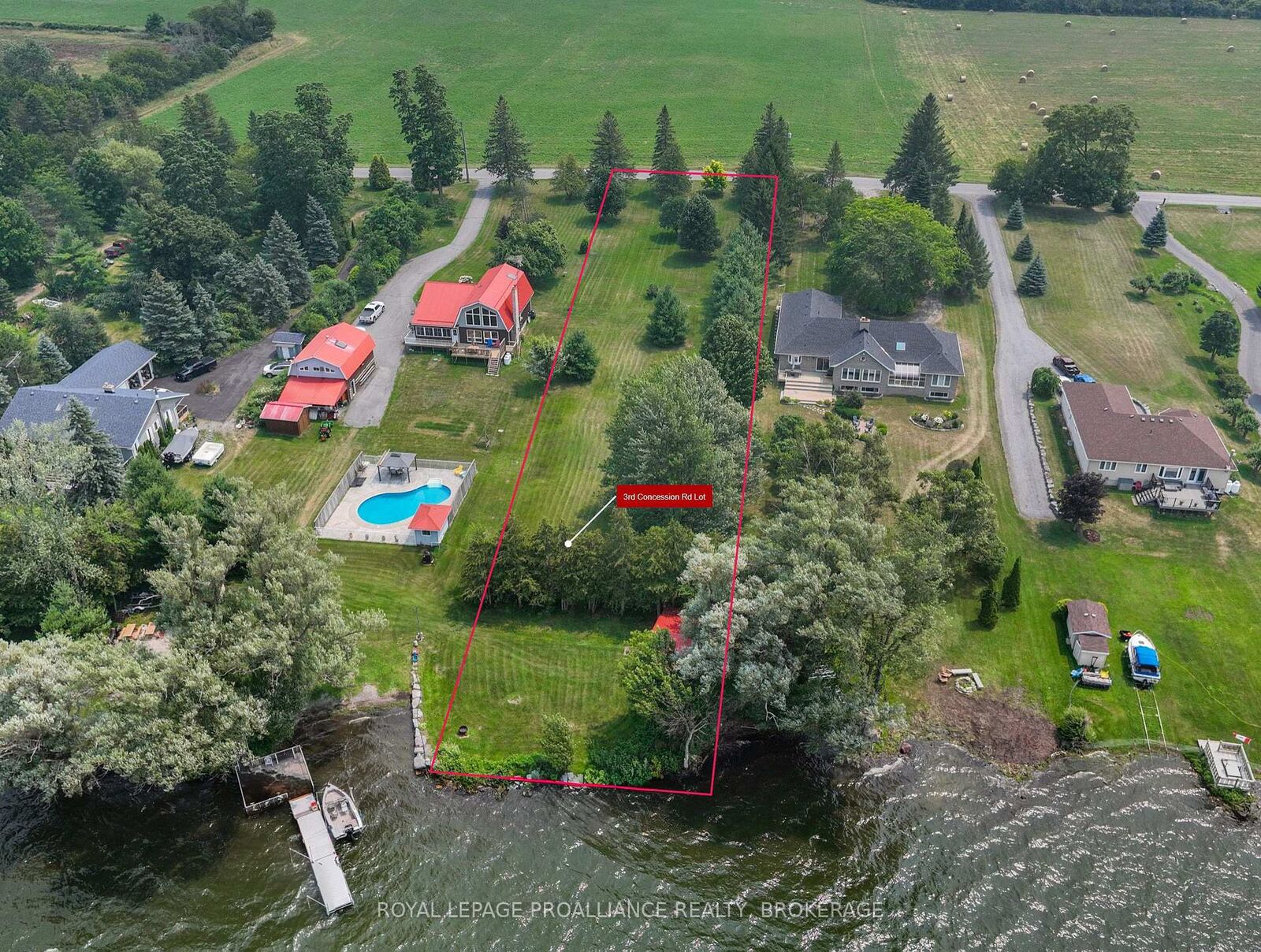 Property Photo:  Lt 8 Pl1174 Third Concession Road  ON K7R 3K7 