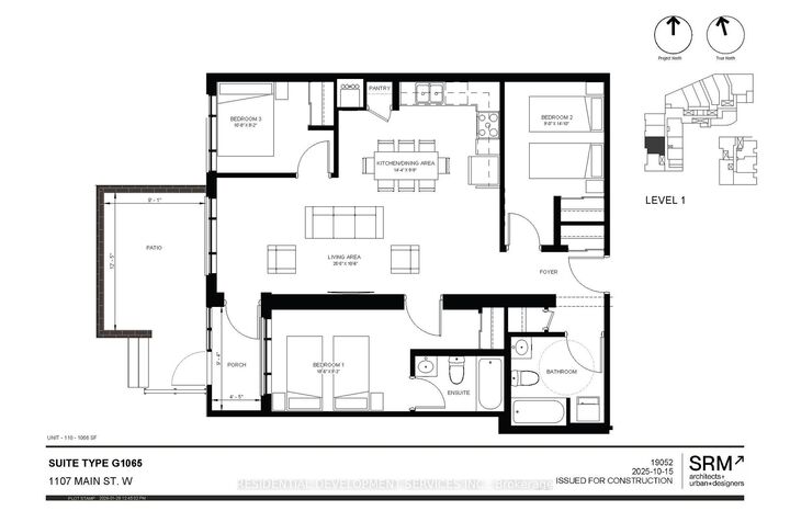 Property Photo: 1107 Main Street W 110 ON L8S 1B8
