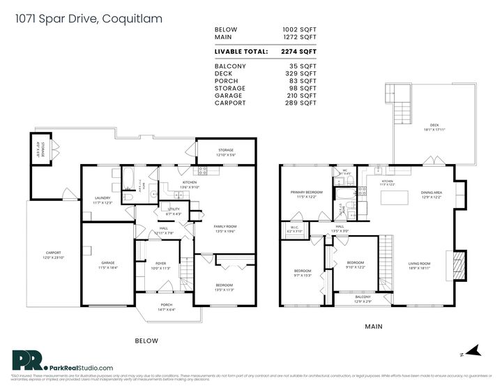 Property Photo: 1071 Spar Drive BC V3H 3H2