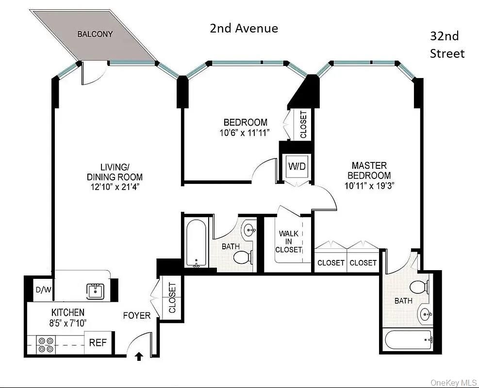 Property Photo: 200 E 32nd Street 28C NY 10016