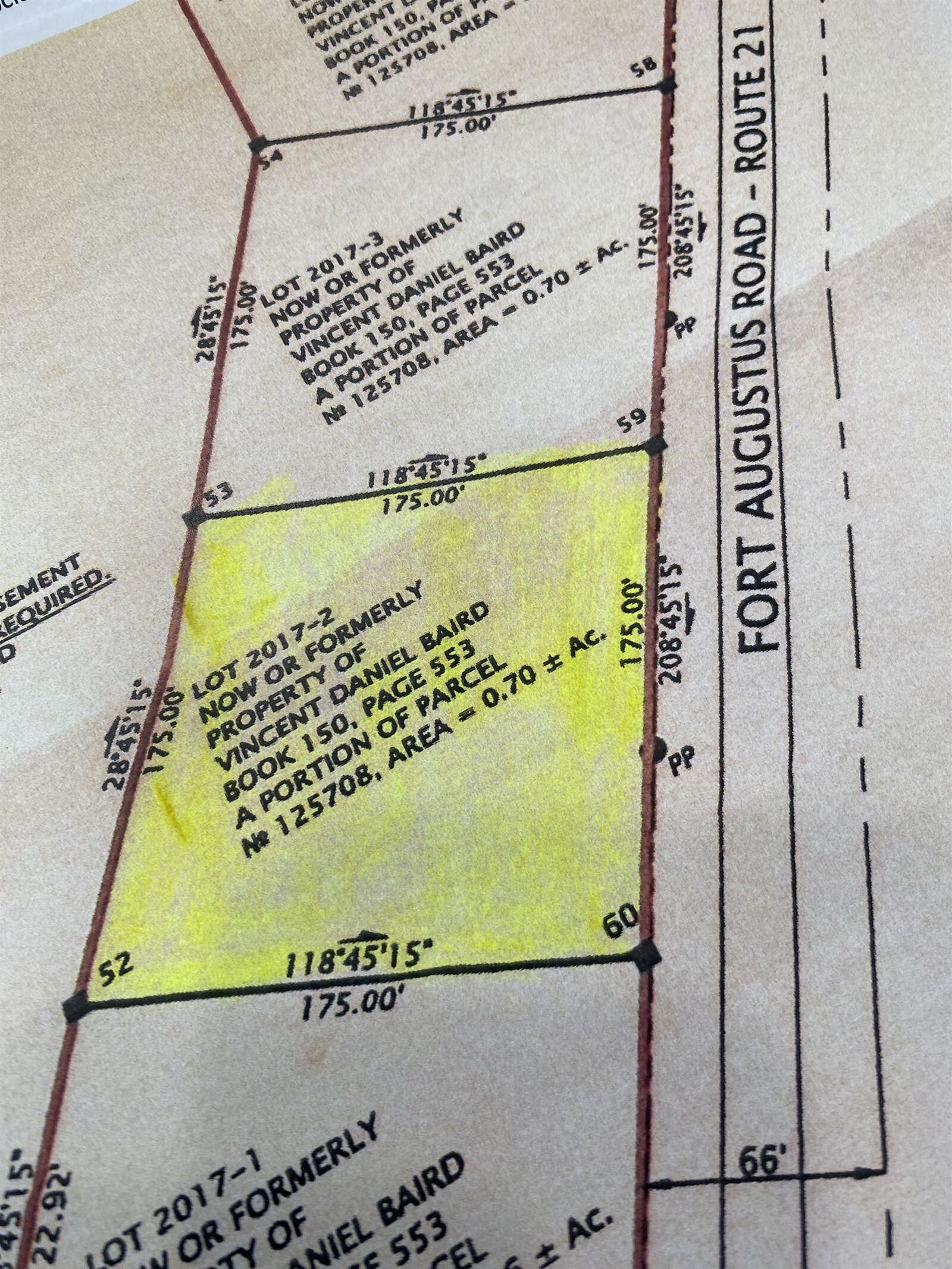 Photo de la propriété:  Lot 2017-2 Fort Augustus Road  PE C1B 2Y6 
