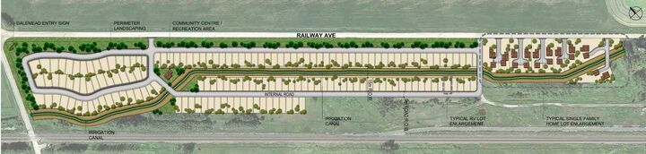 Property Photo: South Road, North Railroad 1/4 AB T1X 2B6