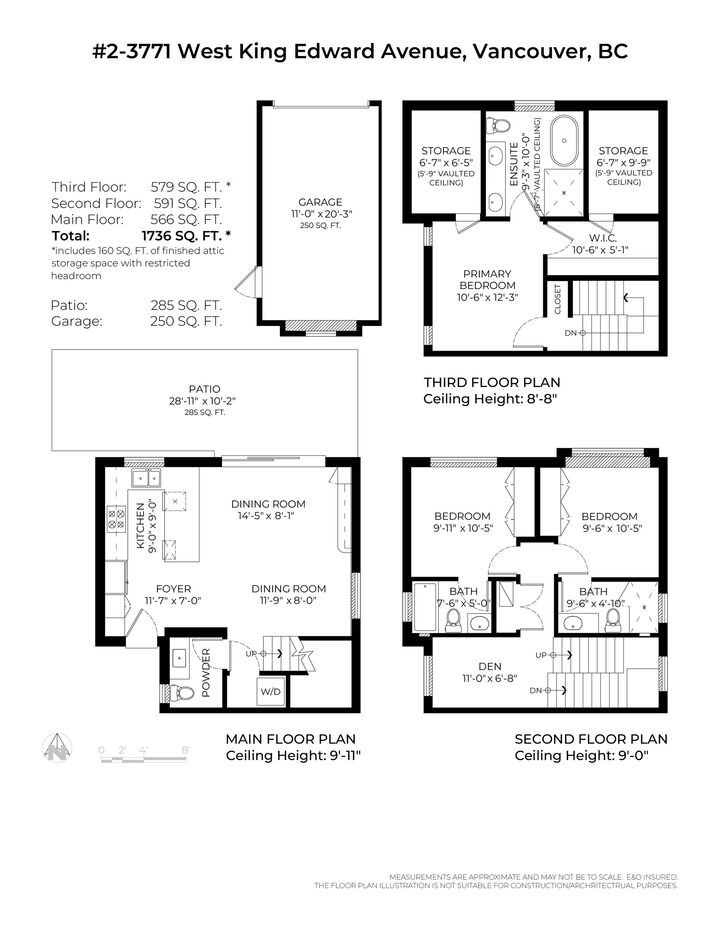Property Photo: 3771 W King Edward Avenue 2 BC V6S 1M8