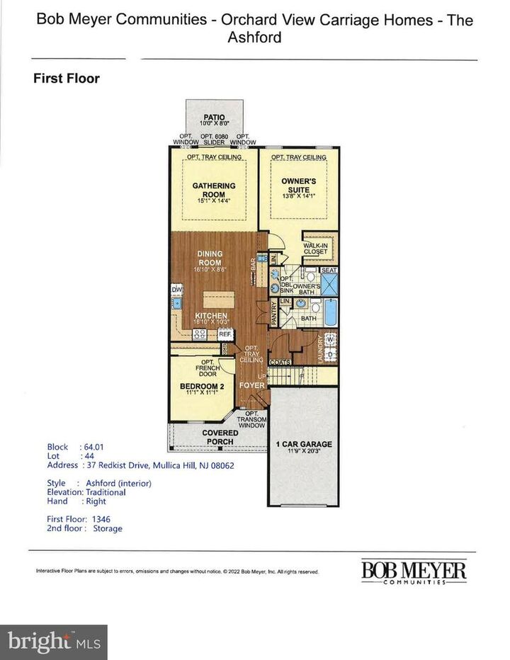 Property Photo:  37 Redkist Drive  NJ 08062 